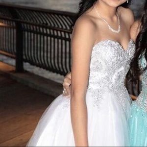 White Prom Dress